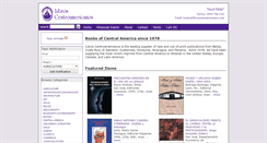 Desktop Screenshot of libroscentroamericanos.com